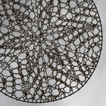 photo of lace snowflake decoration