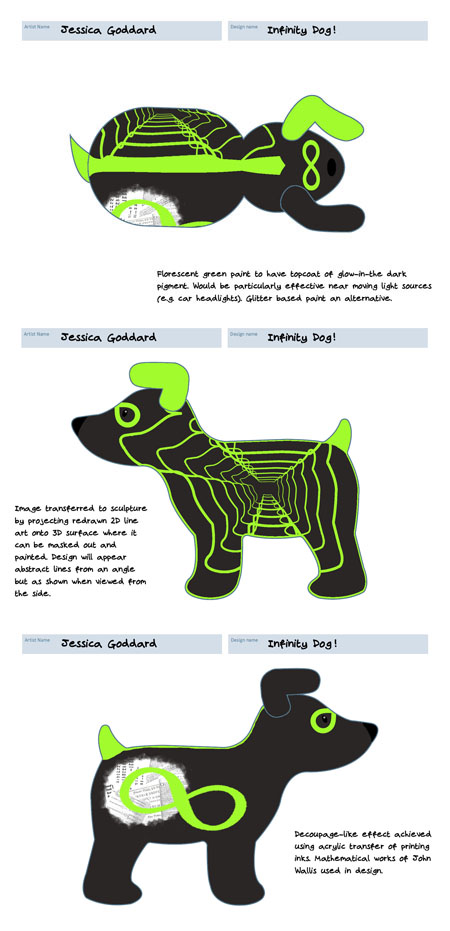 infinity dog design