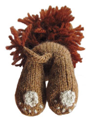 Oz Lion Doll from the back