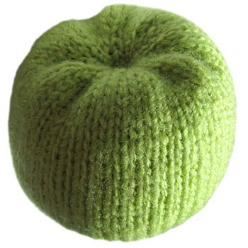 apple bottom view