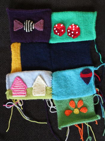 Blanket in the making.