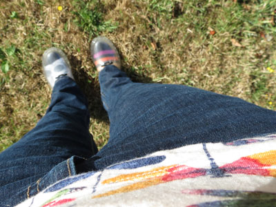 Boots in the Garden