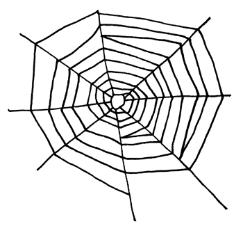 cobweb sketch