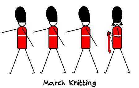 March knitting patterns