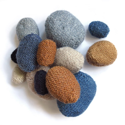 Knitted Pebble Collection