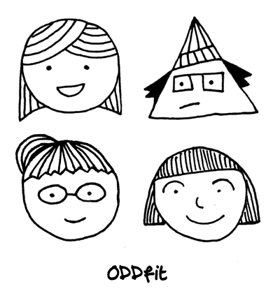 Triangle in a world of circles