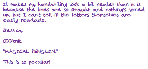 My Font.
