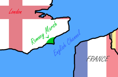 Romney Marsh Map
