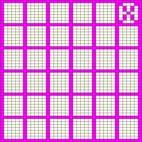 Grid for Test Mitten Design