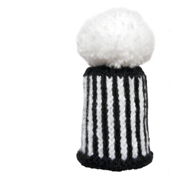 tall and stripy egg cosy