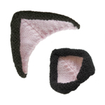 free cat ears knitting pattern