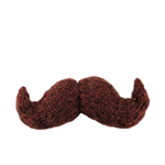 free moustache knitting pattern