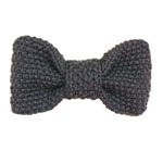 moss stitch bow tie knitting pattern