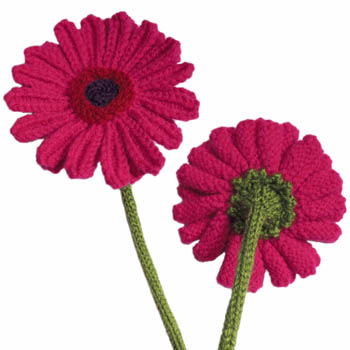 free gerbera daisy cross stitch pattern